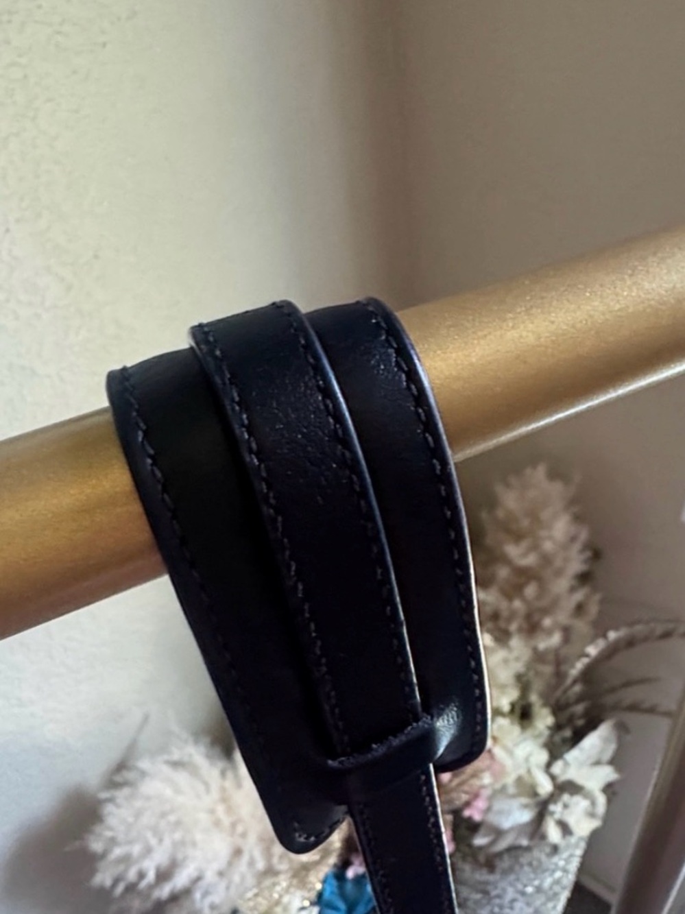 Prada Tessuto Black Nylon Crossbody with Gold Logo Hardware - Picture 8 of 15